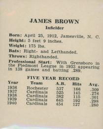 Jimmy Brown back