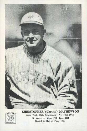Christy Mathewson #NNO