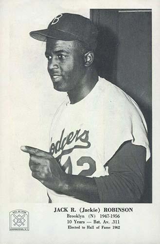 Jackie Robinson #NNO