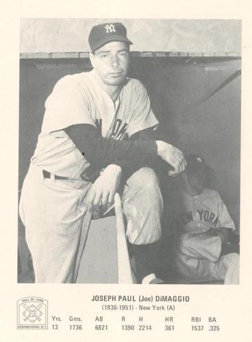 Joe DiMaggio #NNO