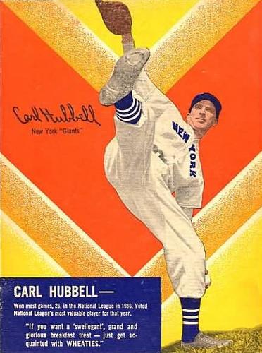 Carl Hubbell #NNO