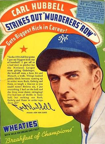Carl Hubbell #5
