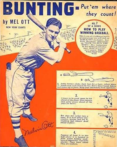 Mel Ott #7A