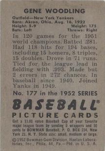 Gene Woodling back