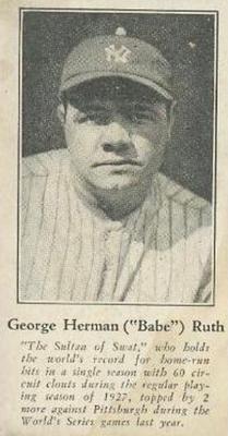 Fro Joy Champions Series Babe Ruth 1 Babe Ruth #F52