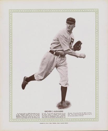 Grover Cleveland Alexander #NNO