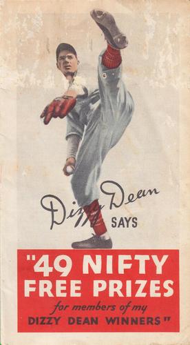 Dizzy Dean #NNO