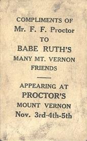 Babe Ruth #NNO