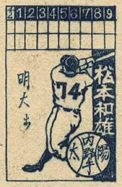 Kazuo Matsumoto back