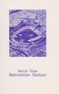 Metropolitan Stadium (Aerial View) #NNO