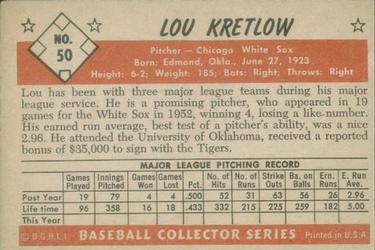 Lou Kretlow back