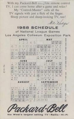 Gil Hodges back