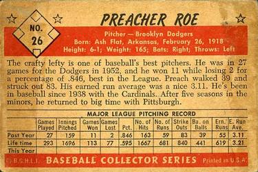 Preacher Roe back