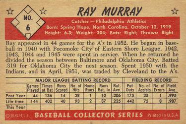 Ray Murray back