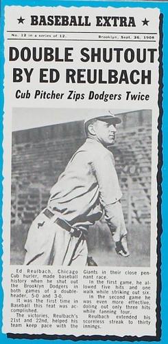 Ed Reulbach #12