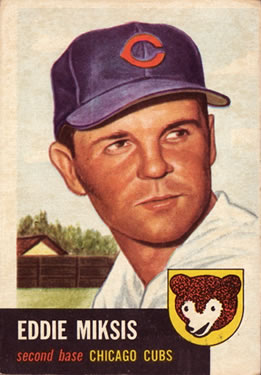 Eddie Miksis #39