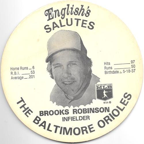 Brooks Robinson #NNO