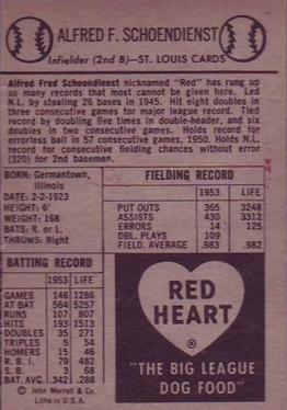 Red Schoendienst back