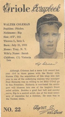 Rip Coleman #22