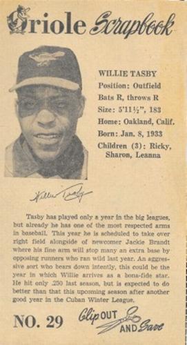 Willie Tasby #29