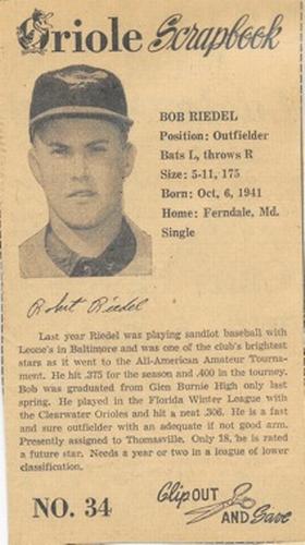 Bob Riedel #34