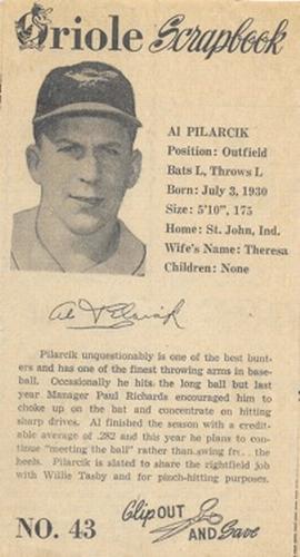 Al Pilarcik #43