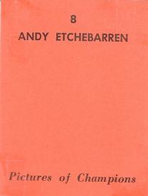 Andy Etchebarren back