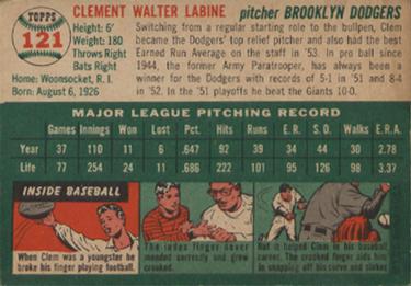 Clem Labine back