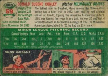 Gene Conley back