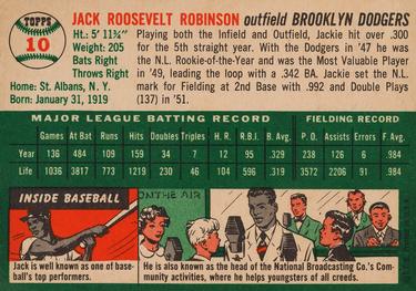 Jackie Robinson back