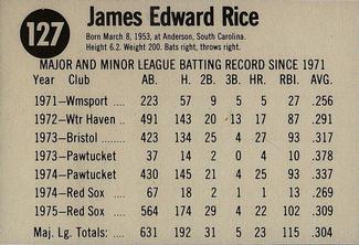 Jim Rice back
