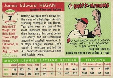 Jim Hegan back