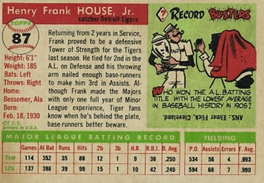 Frank House back