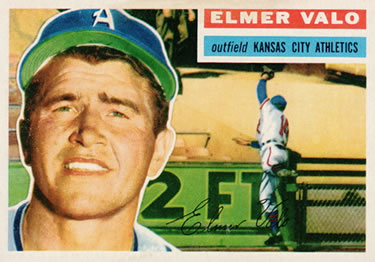 Topps 3 Elmer Valo #1956