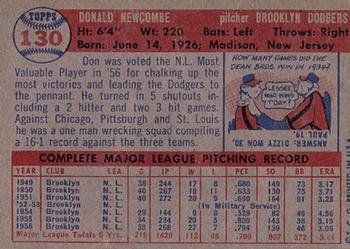 Don Newcombe back