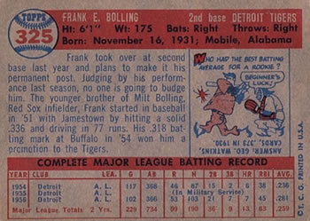 Frank Bolling back