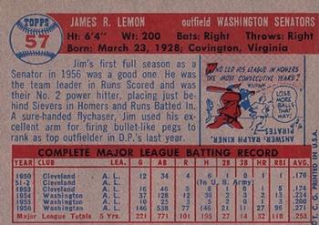 Jim Lemon back