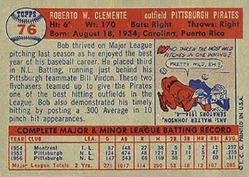 Bob Clemente back