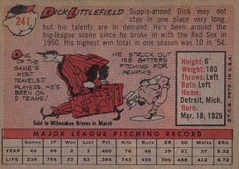 Dick Littlefield back