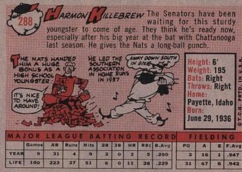 Harmon Killebrew back