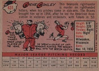 Gene Conley back