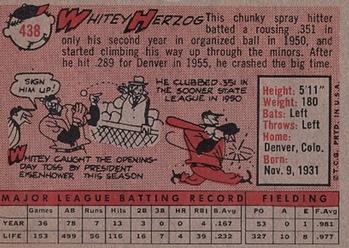 Whitey Herzog back