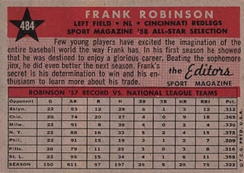 Frank Robinson back