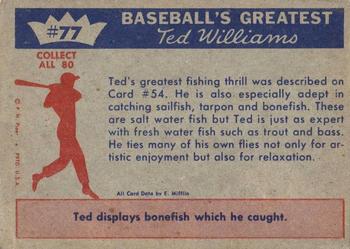 Ted Williams back
