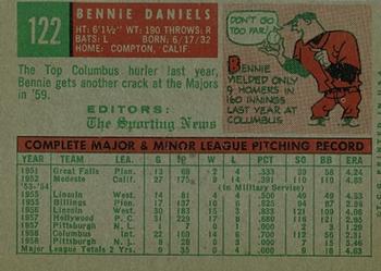 Bennie Daniels back