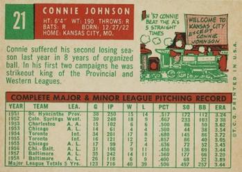 Connie Johnson back