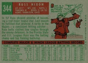 Russ Nixon back