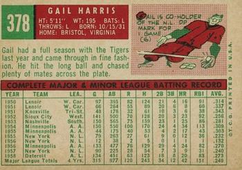 Gail Harris back