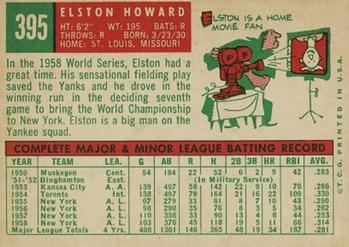 Elston Howard back