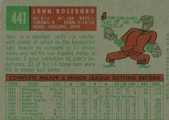 John Roseboro back